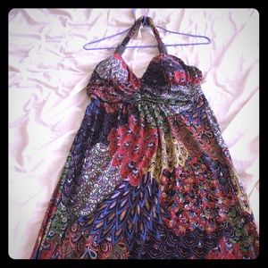 Halter dress size SM